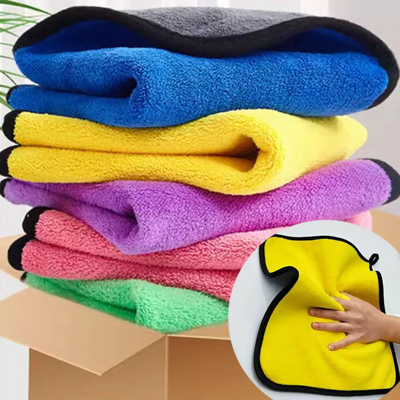 Microfiber Towel Detailing - 1/5 قطعة رشاقته سيارة ستوكات تنظيف