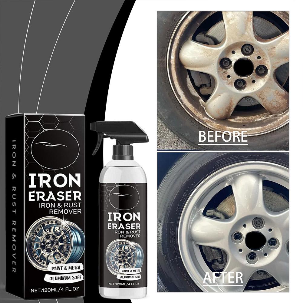 Wheel Cleaner Alloy - بخاخ مزيل الصدأ القوي للسيارات، منظف