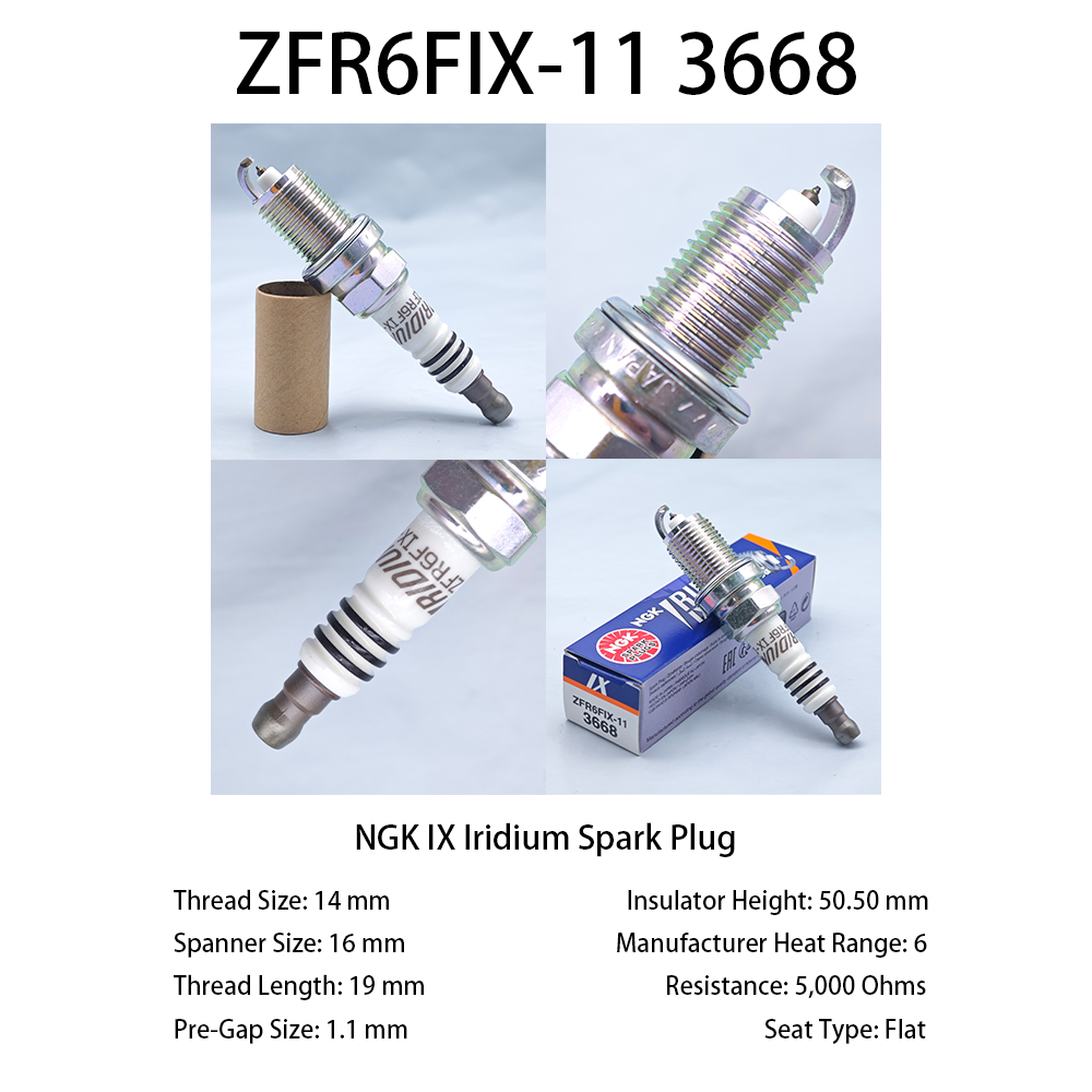 Ngk Spark Plug Iridium Ix - 1 قطعة الأصلي NGK IX إيريديوم