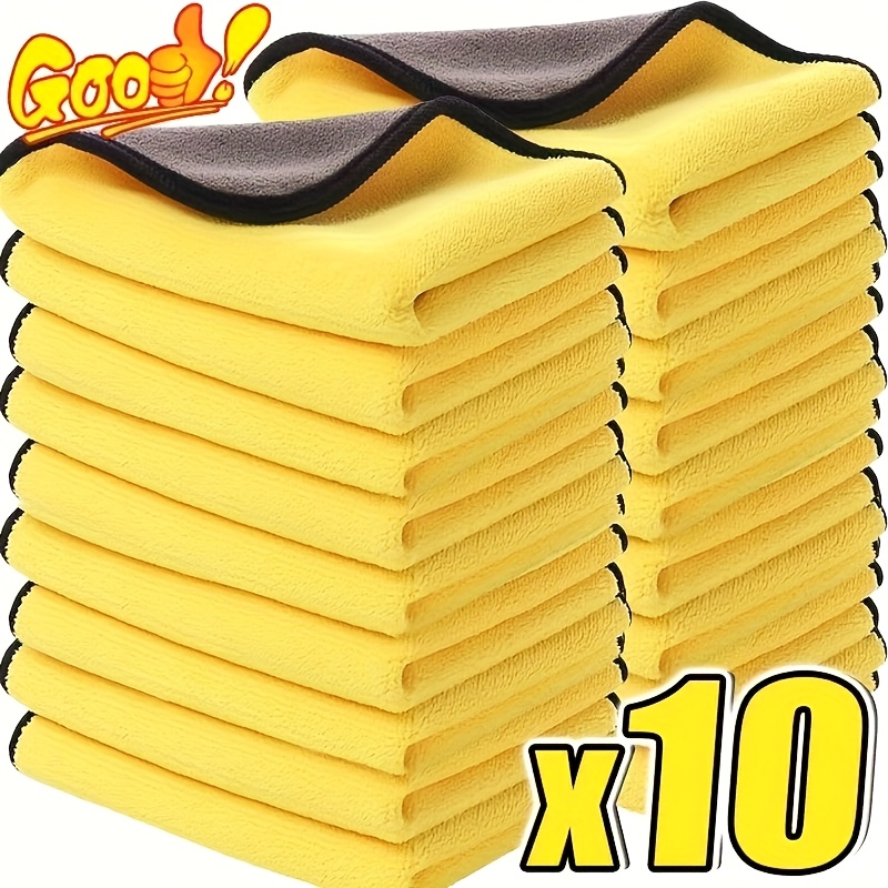 Microfiber Towel Detailing - 3/5/10 قطعة غسيل السيارات منشفة من
