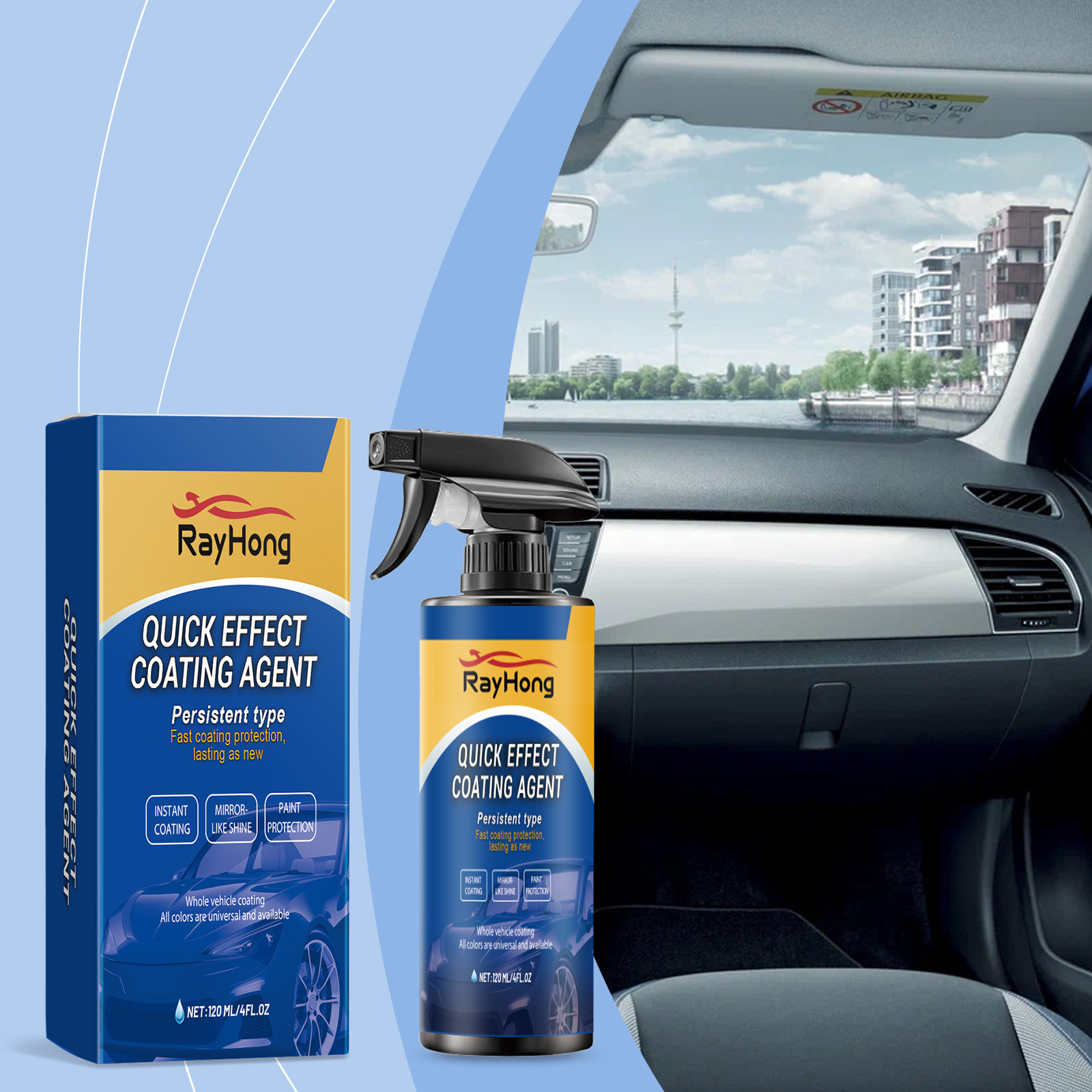 رذاذ طلاء سيراميك للسيارات، طل - مراجعة Car Wax Ceramic Coating وسعره