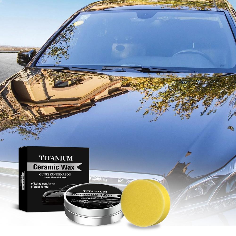 سيارة خدش إصلاح الشمع التيتاني - مراجعة Car Wax Ceramic Coating وسعره