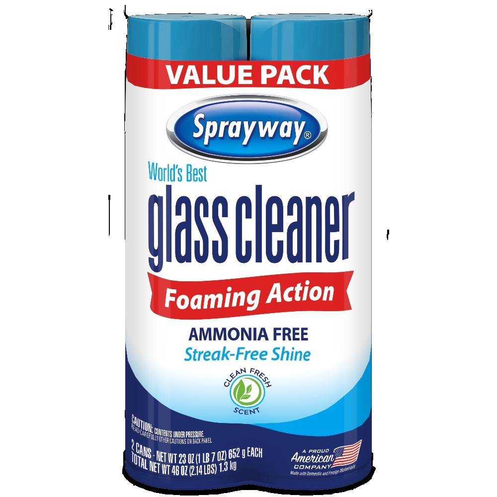 بخاخ رغوي لتنظيف الزجاج، 19 أو - مراجعة Glass Cleaner Streak وسعره
