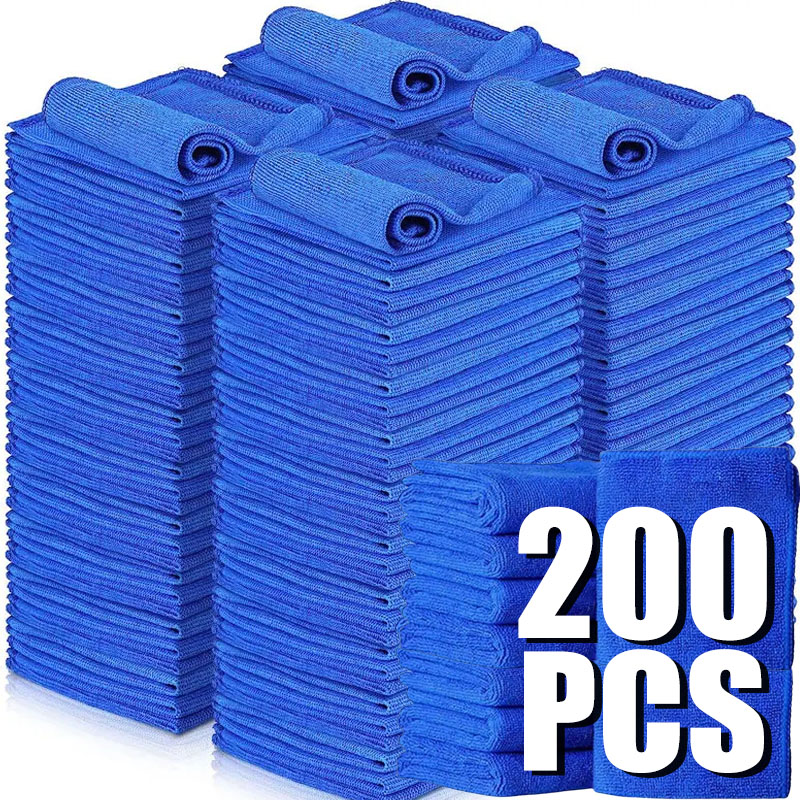 10/200 قطعة مناشف تنظيف السيار - مراجعة Microfiber Towel Detailing وسعره