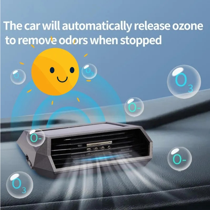 الطاقة الشمسية بالطاقة سيارة ل - مراجعة Odor Eliminator Car وسعره