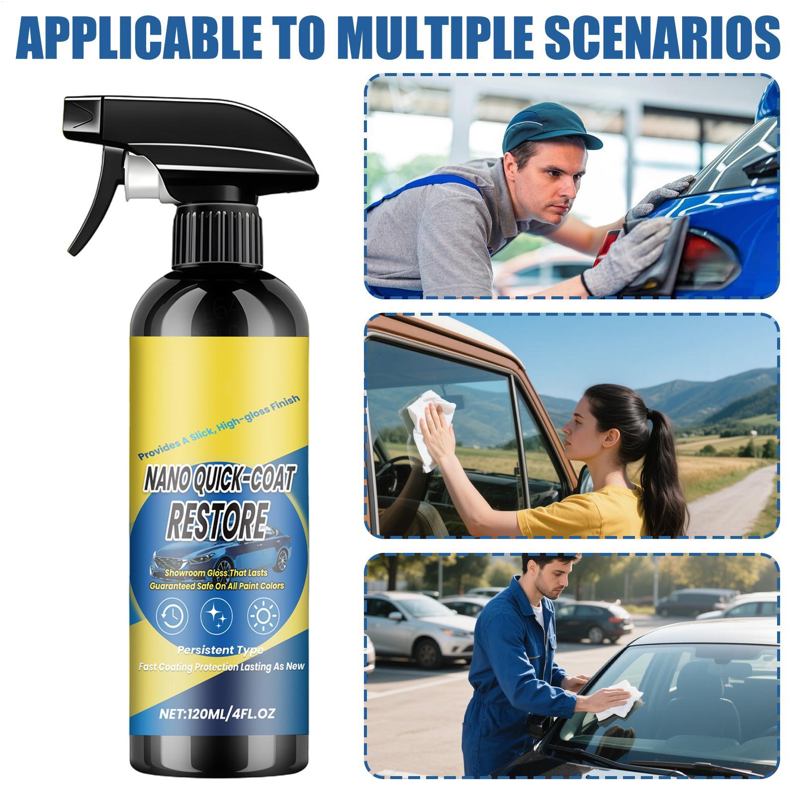 بخاخ طلاء سيراميك للسيارات 120 - مراجعة Car Wax Ceramic Coating وسعره
