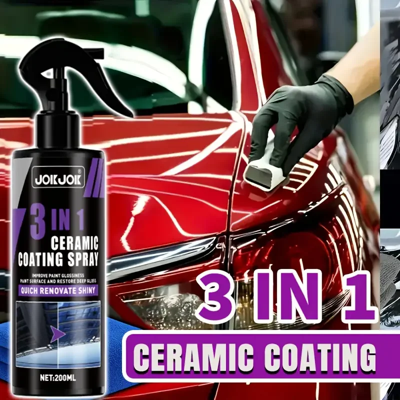 رذاذ طلاء سيراميك للسيارات 3 ف - مراجعة Car Wax Ceramic Coating وسعره