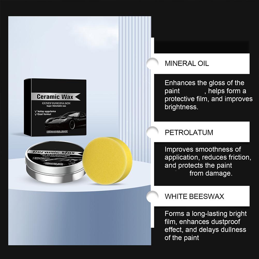 شمع سيارات للعناية بطلاء السيا - مراجعة Car Wax Ceramic Coating وسعره