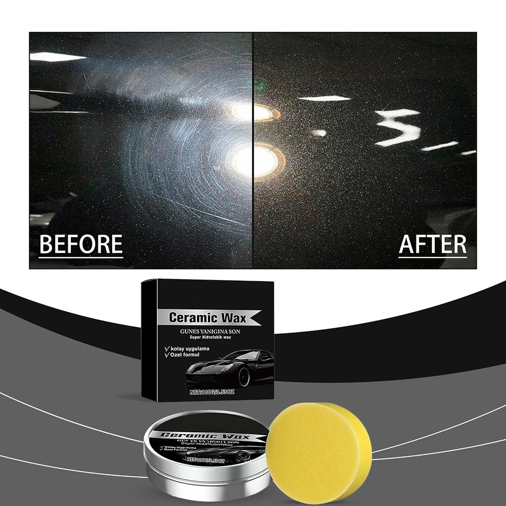 شمع سيارات للعناية بطلاء السيا - مراجعة Car Wax Ceramic Coating وسعره