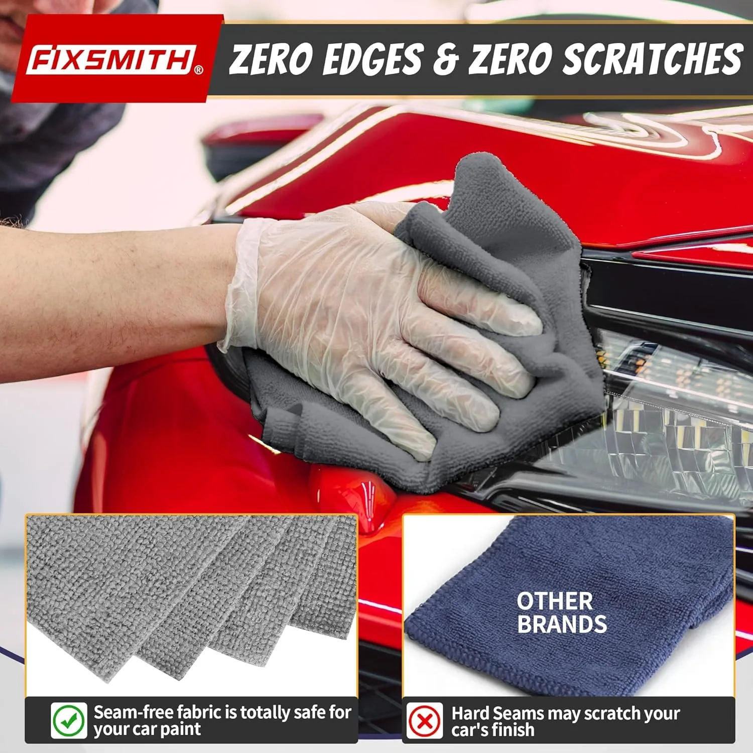 1/50 قطعة قماش تنظيف ستوكات من - مراجعة Microfiber Towel Detailing وسعره