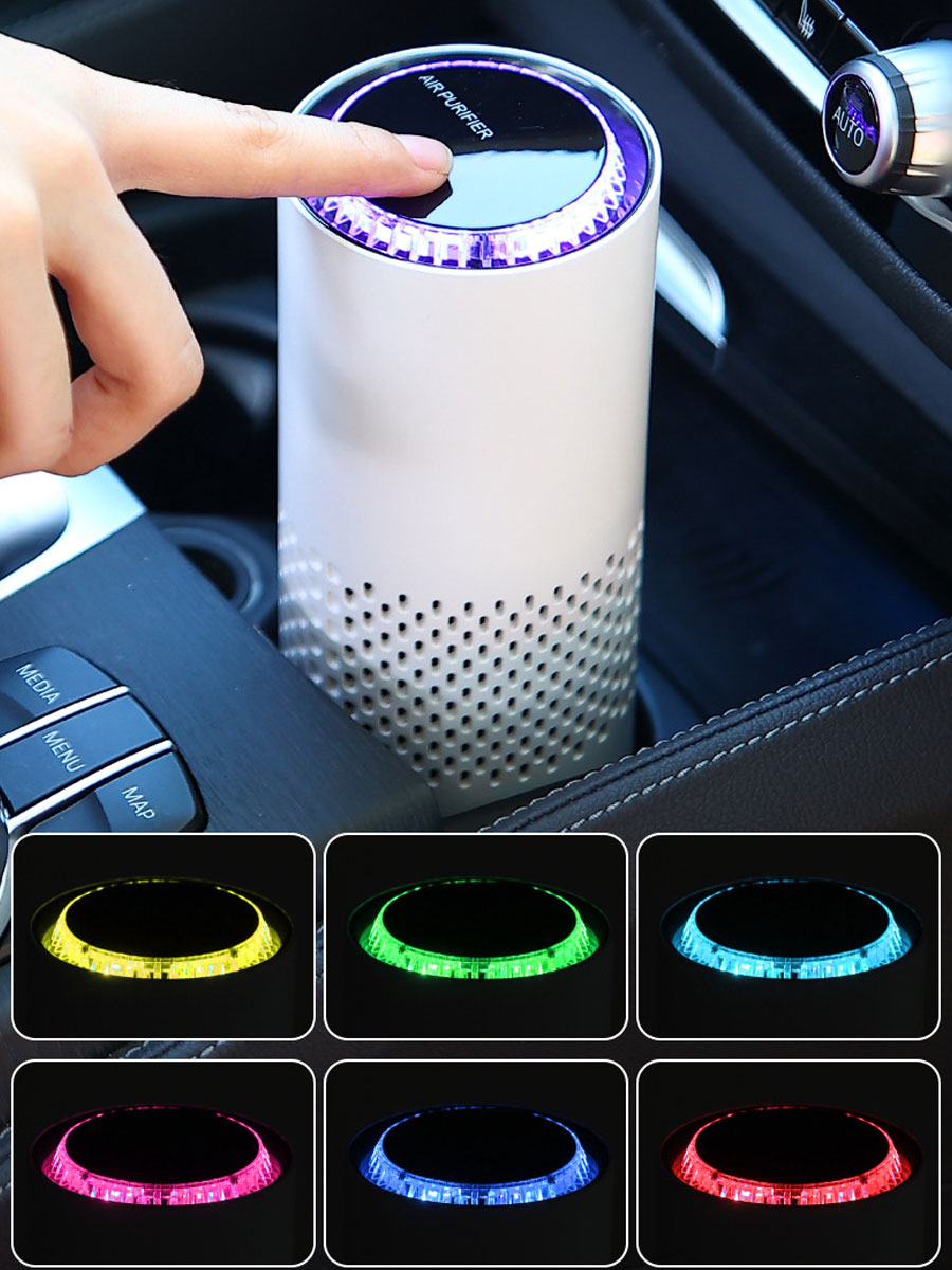 USB لتنقية الهواء فلتر HEPA مو - مراجعة Odor Eliminator Car وسعره
